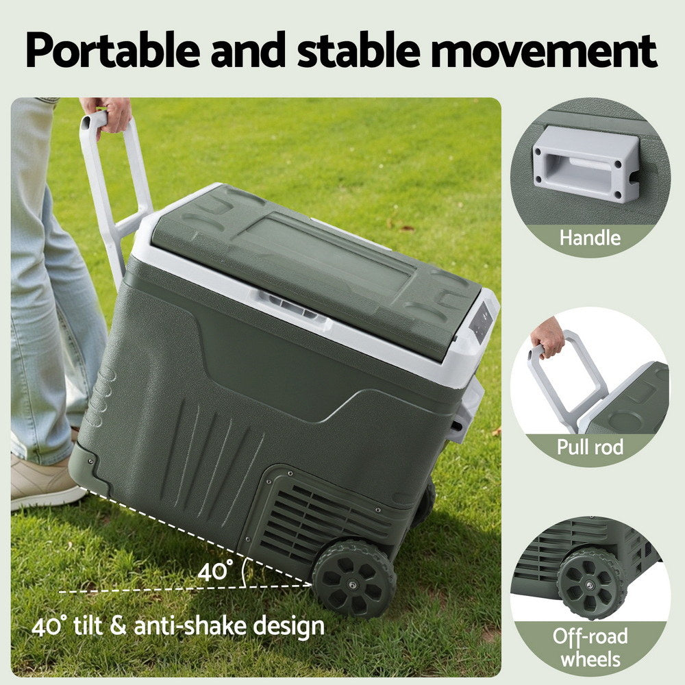 Portable Fridge 50L Camping Bar Freezer