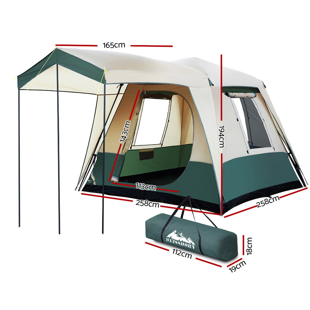 Weisshorn 4 Person Instant Camping Tent