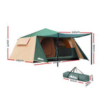 Weisshorn 8 Person Instant Camping Tent