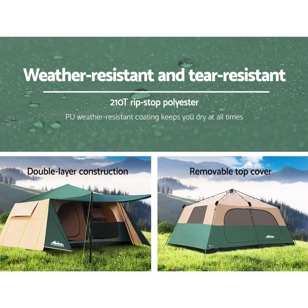 Weisshorn 8 Person Instant Camping Tent