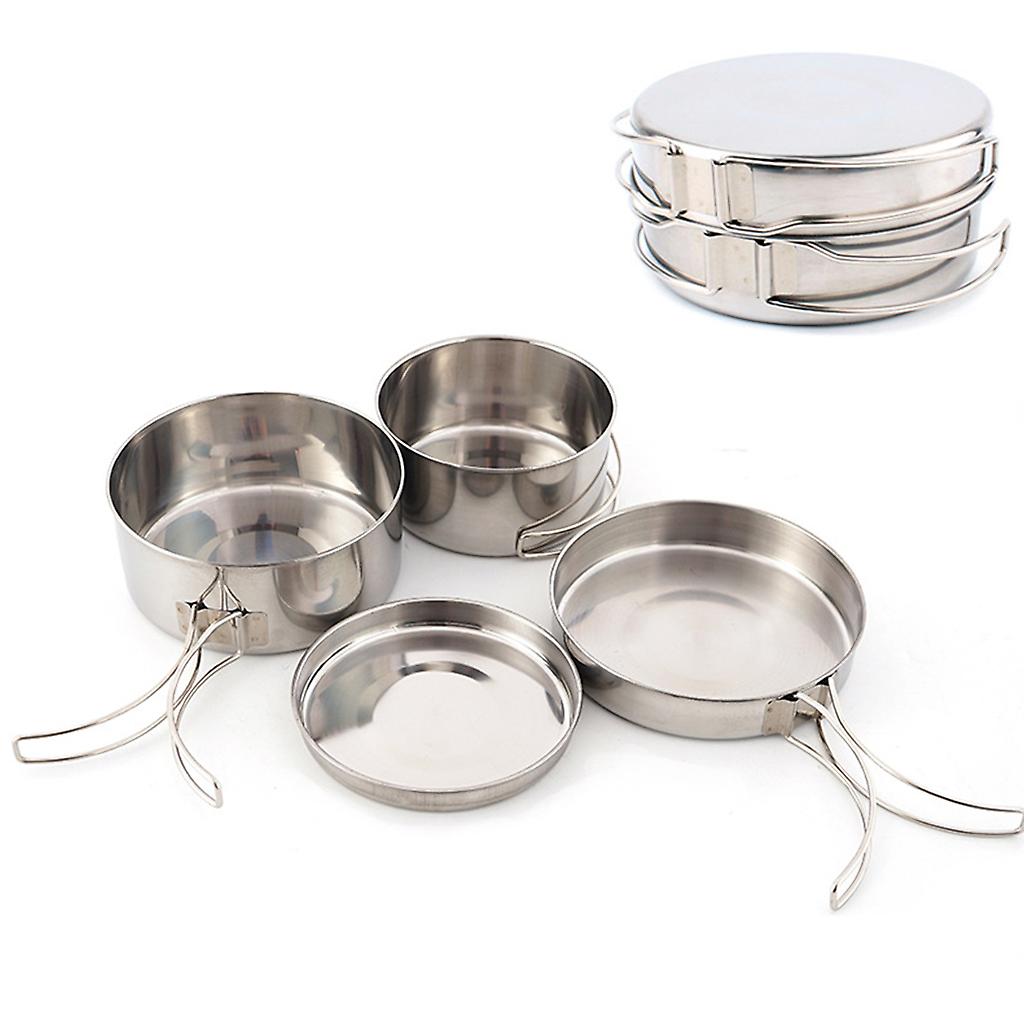 Stainless Steel Camping  Pots