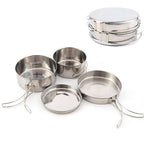 Stainless Steel Camping  Pots