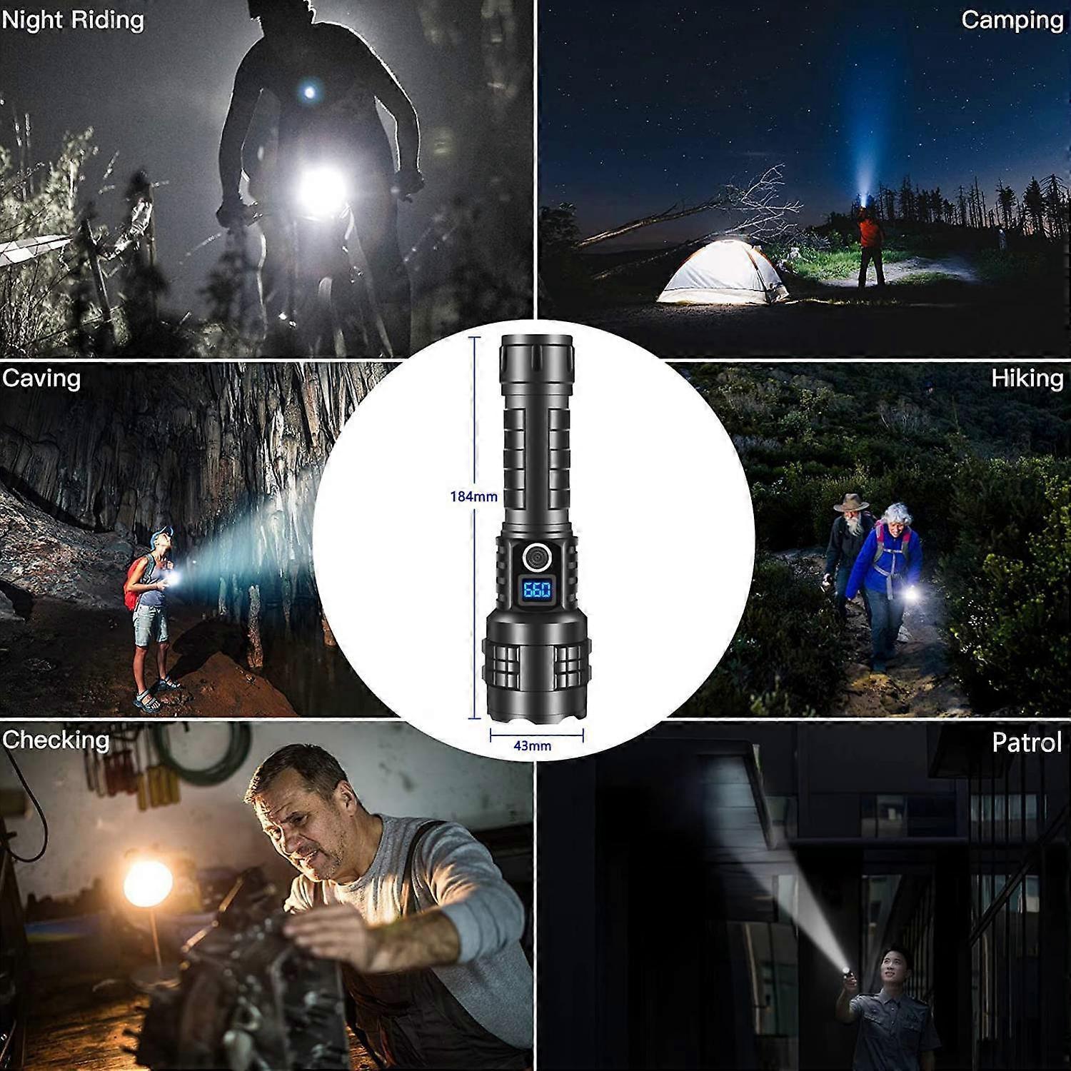 Powerful Pocket Flashlight Torch