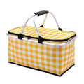 Collapsible Outdoor Camping Portable Insulated Picnic Basket
