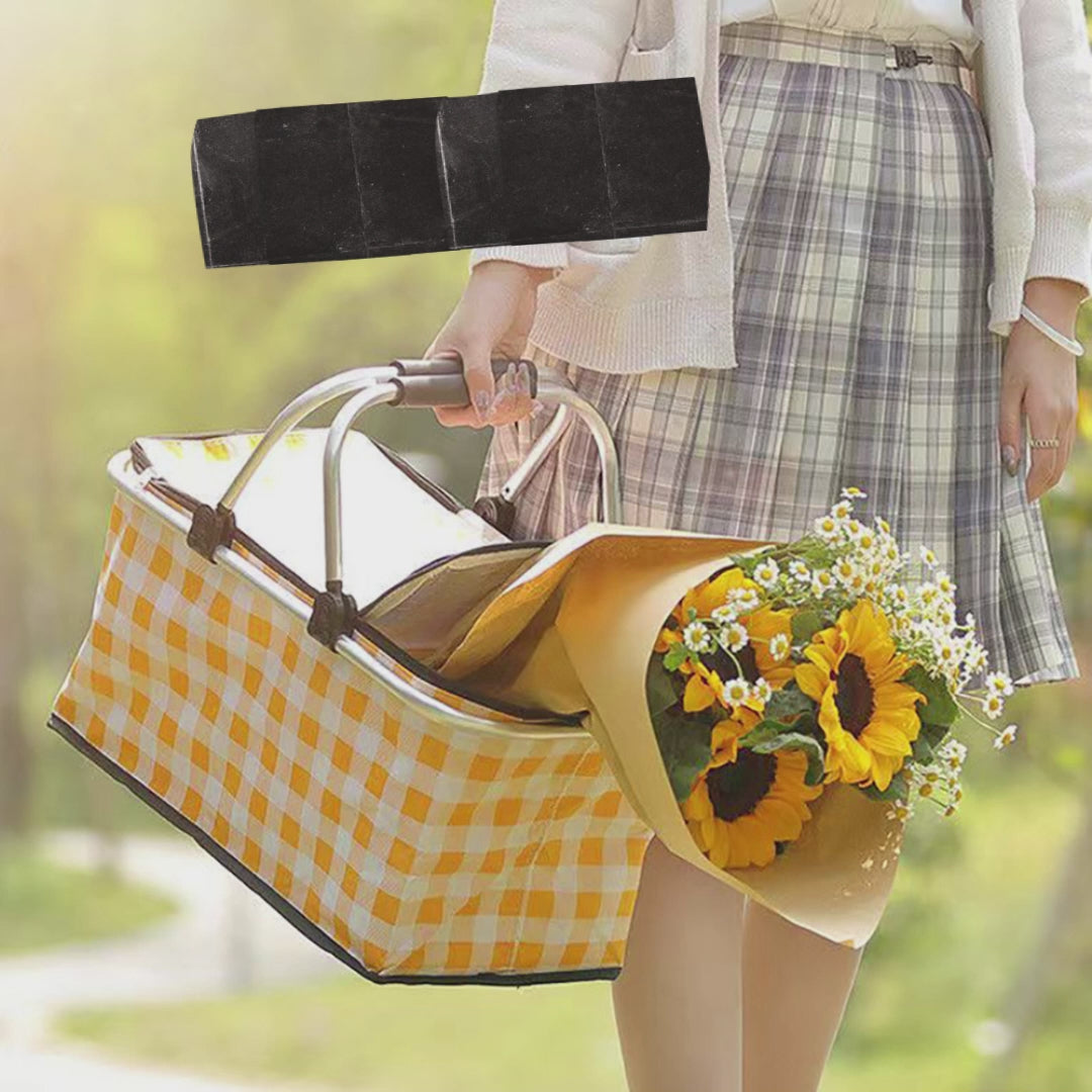 Collapsible Outdoor Camping Portable Insulated Picnic Basket