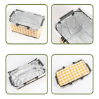 Collapsible Outdoor Camping Portable Insulated Picnic Basket