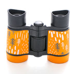 Tree Pattern Orange Kids Binoculars
