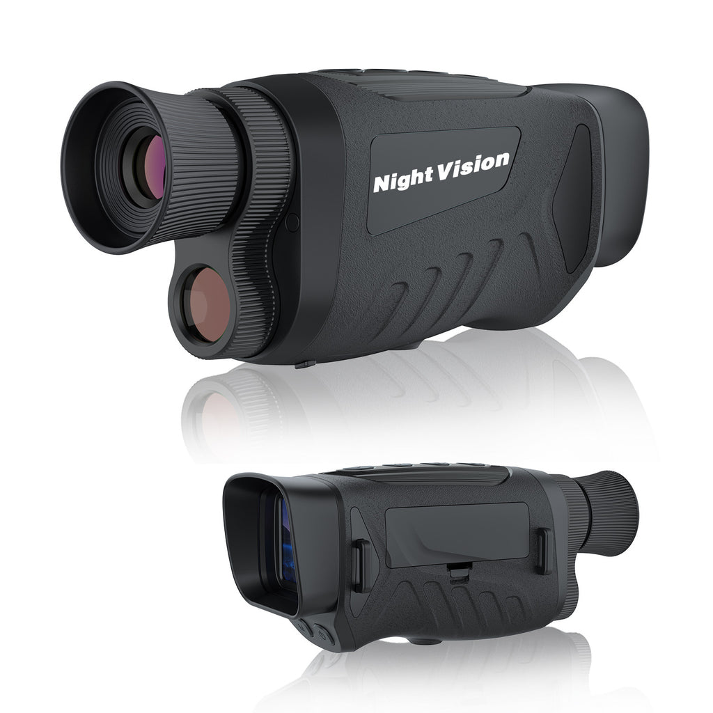 Black HD Digital Night Vision Monocular