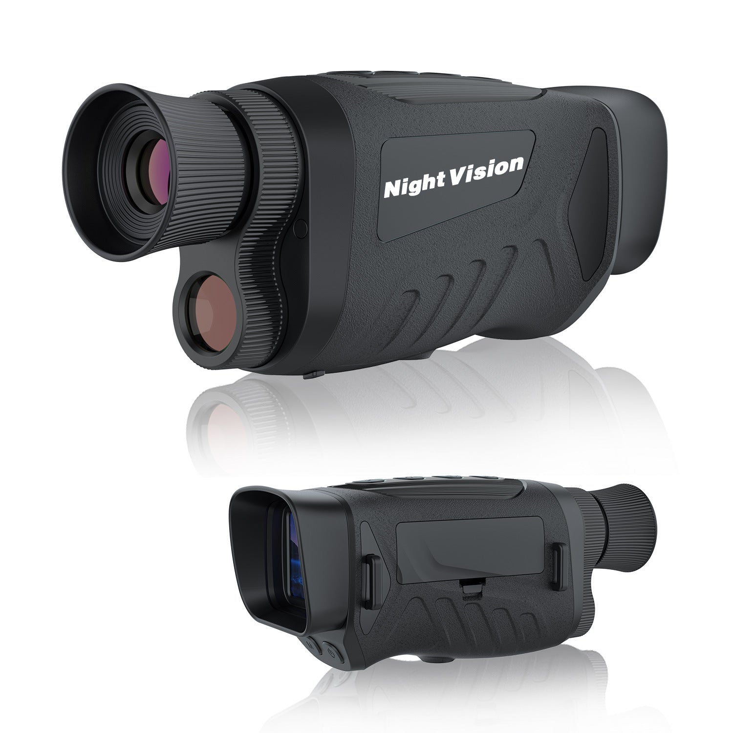 Black HD Digital Night Vision Monocular