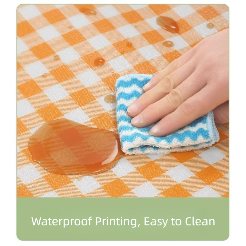 Yellow Lightweight Thickened Picnic Mat
