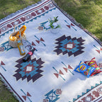 Mutifunctional 90 x 180 CM Bohemian Outdoor Picnic Blanket & Throw
