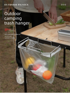 Portable Outdoor Camping Trash Bag Holder