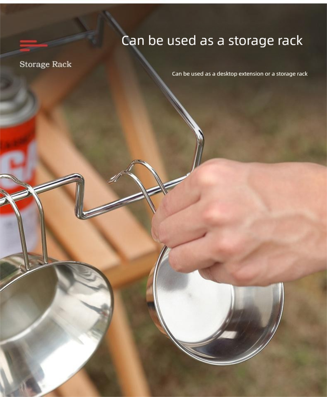 Portable Outdoor Camping Trash Bag Holder