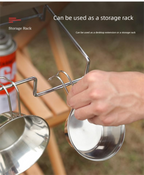 Portable Outdoor Camping Trash Bag Holder